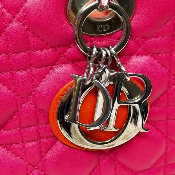 Christian Dior Hand Bag Pink Leather mon-1858-090825 - Picture 5 of 16